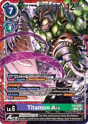 Titamon ACE [EX9-065] [Versus Monsters] Foil