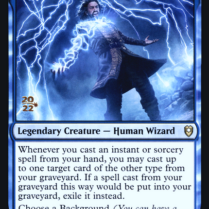 Gale, Waterdeep Prodigy [Battle for Baldur's Gate Promos] Prerelease Foil