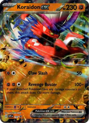 Koraidon ex - 197 - 197/null [SV: Scarlet & Violet Promo Cards] Holofoil