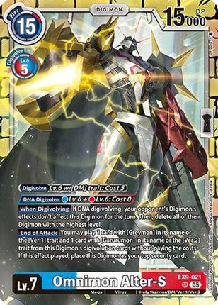 Omnimon Alter-S [EX9-021] [Versus Monsters] Foil