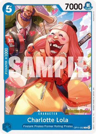 Charlotte Lola (OP11-052) - A Fist of Divine Speed Release Event Cards