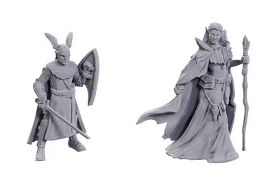 Dungeons & Dragons Nolzur's Marvelous Miniatures: Elves Unpainted Miniatures - 50th Edition Anniversary