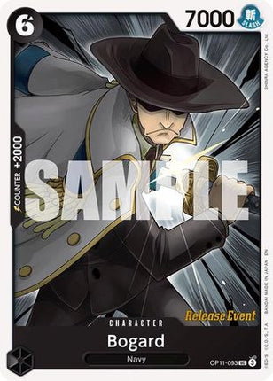 Bogard (OP11-093) - A Fist of Divine Speed Release Event Cards