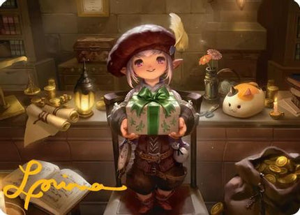 Tataru Taru Art Card (Gold-Stamped Signature) [Art Series: FINAL FANTASY]