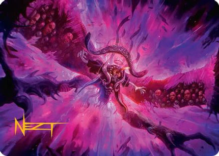 Hades, Sorcerer of Eld Art Card (Gold-Stamped Signature) [Art Series: FINAL FANTASY]