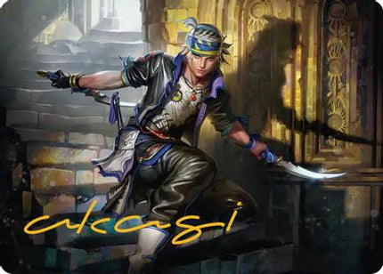 Locke Cole Art Card (Gold-Stamped Signature) [Art Series: FINAL FANTASY]