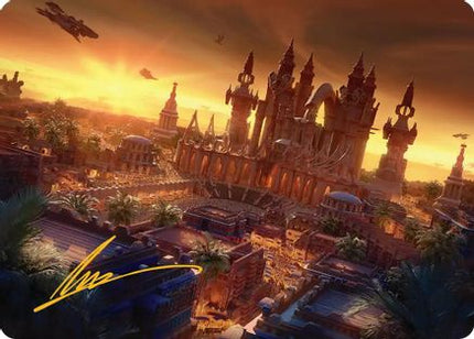 Rabanastre, Royal City Art Card (Gold-Stamped Signature) [Art Series: FINAL FANTASY]