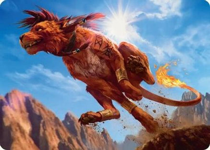Red XIII, Proud Warrior Art Card [Art Series: FINAL FANTASY]