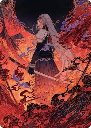 Nibelheim Aflame Art Card [Art Series: FINAL FANTASY]