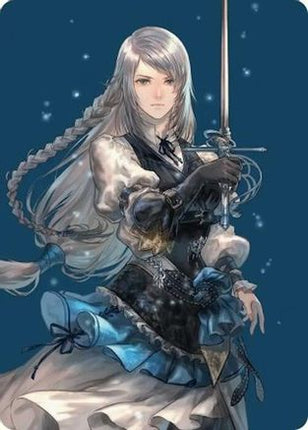 Jill, Shiva's Dominant Art Card [Art Series: FINAL FANTASY]