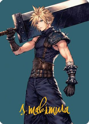 Cloud, Ex-SOLDIER Art Card (Gold-Stamped Signature) [Art Series: FINAL FANTASY]