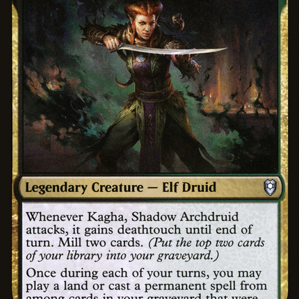 Kagha, Shadow Archdruid [Commander Legends: Battle for Baldur's Gate]