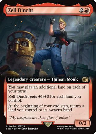 Zell Dincht (Extended Art) [FINAL FANTASY] Foil