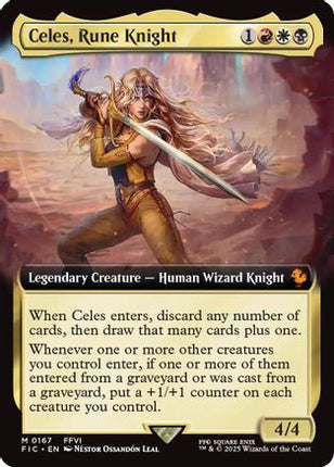 Celes, Rune Knight (Extended Art) [Commander: FINAL FANTASY] Foil