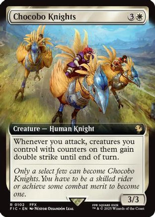 Chocobo Knights (Extended Art) [Commander: FINAL FANTASY]