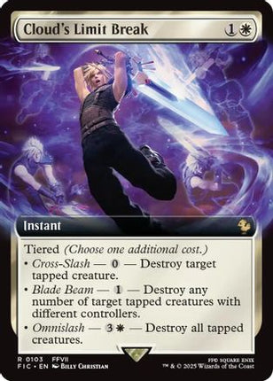 Cloud's Limit Break (Extended Art) [Commander: FINAL FANTASY] Foil