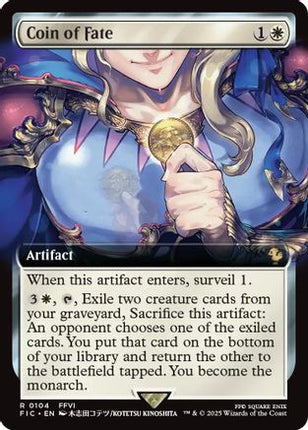 Coin of Fate (Extended Art) [Commander: FINAL FANTASY]