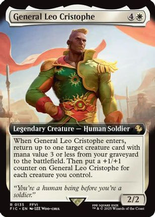 General Leo Cristophe (Extended Art) [Commander: FINAL FANTASY]