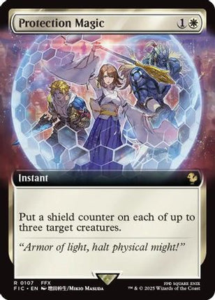 Protection Magic (Extended Art) [Commander: FINAL FANTASY] Foil