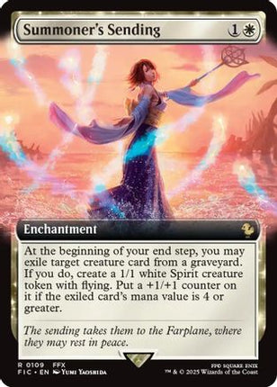 Summoner's Sending (Extended Art) [Commander: FINAL FANTASY] Foil
