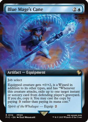 Blue Mage's Cane (Extended Art) [Commander: FINAL FANTASY]