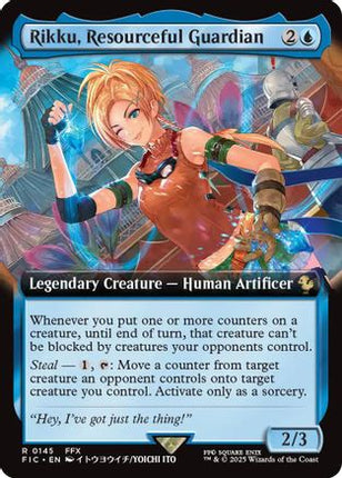 Rikku, Resourceful Guardian (Extended Art) [Commander: FINAL FANTASY]