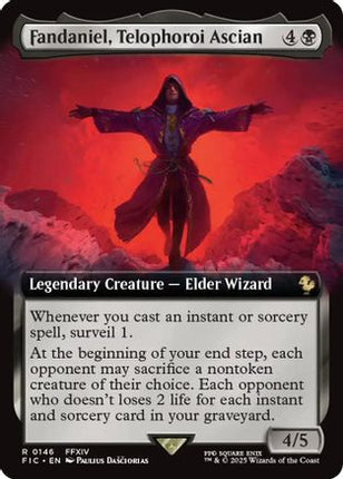 Fandaniel, Telophoroi Ascian (Extended Art) [Commander: FINAL FANTASY] Foil
