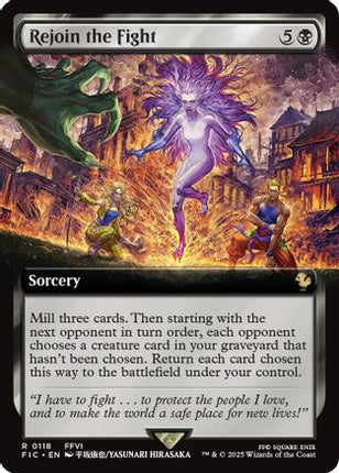 Rejoin the Fight (Extended Art) [Commander: FINAL FANTASY]