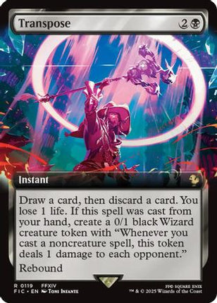 Transpose (Extended Art) [Commander: FINAL FANTASY] Foil