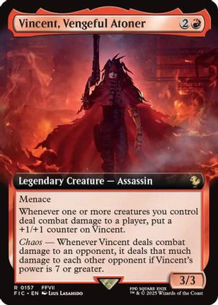 Vincent, Vengeful Atoner (Extended Art) [Commander: FINAL FANTASY]