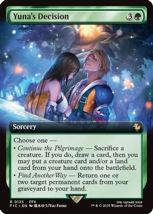 Yuna's Decision (Extended Art) [Commander: FINAL FANTASY]