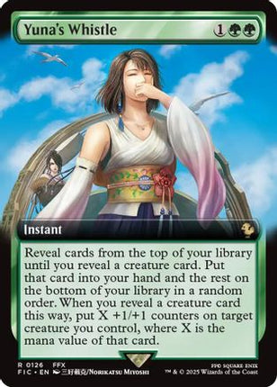 Yuna's Whistle (Extended Art) [Commander: FINAL FANTASY] Foil