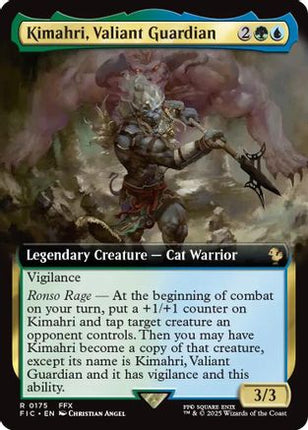 Kimahri, Valiant Guardian (Extended Art) [Commander: FINAL FANTASY]