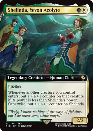 Shelinda, Yevon Acolyte (Extended Art) [Commander: FINAL FANTASY] Foil