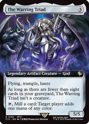 The Warring Triad (Extended Art) [Commander: FINAL FANTASY]