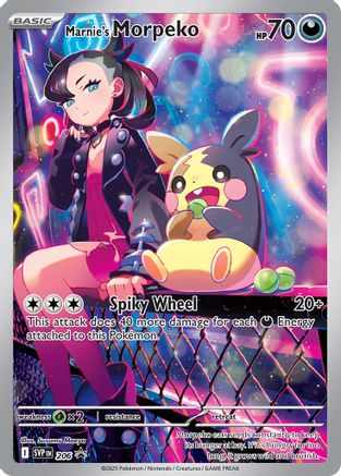 Marnie’s Morpeko - 206/null [SV: Scarlet & Violet Promo Cards] Holofoil