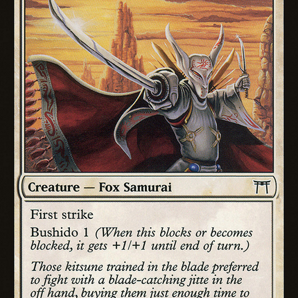 Kitsune Blademaster [The List]