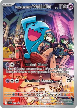 Team Rocket's Wobbuffet - 203/null [SV: Scarlet & Violet Promo Cards] Holofoil