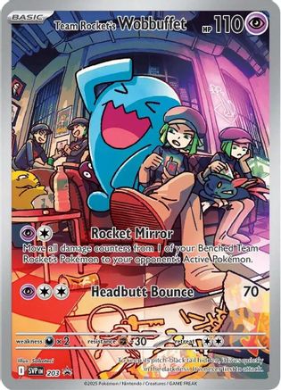 Team Rocket's Wobbuffet - 203/null [SV: Scarlet & Violet Promo Cards] Holofoil