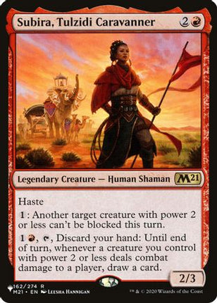 Subira, Tulzidi Caravanner [The List Reprints]