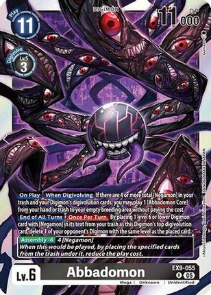 Abbadomon [EX9-055] [Versus Monsters] Foil