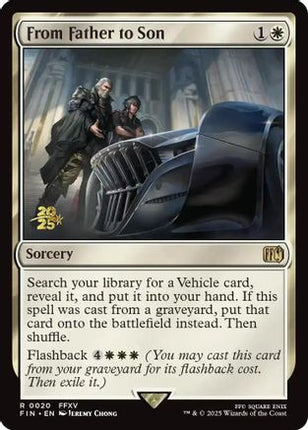 From Father to Son [Prerelease Cards] Foil