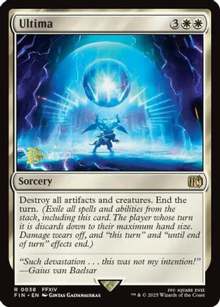 Ultima [Prerelease Cards] Foil