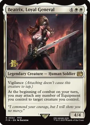 Beatrix, Loyal General [Prerelease Cards] Foil