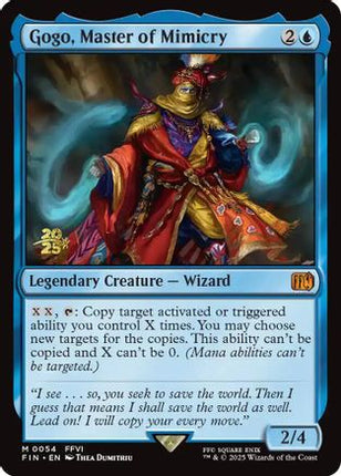 Gogo, Master of Mimicry [Prerelease Cards] Foil