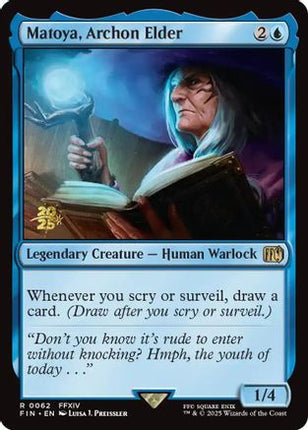Matoya, Archon Elder [Prerelease Cards] Foil