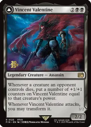 Vincent Valentine [Prerelease Cards] Foil