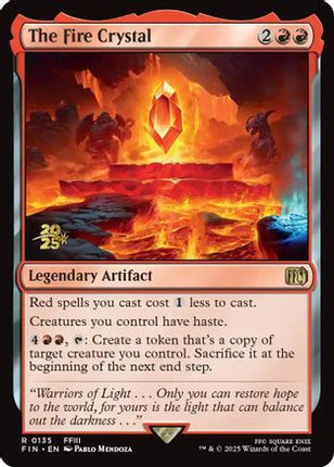 The Fire Crystal [Prerelease Cards] Foil