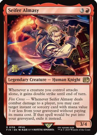 Seifer Almasy [Prerelease Cards] Foil