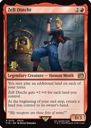 Zell Dincht [Prerelease Cards] Foil